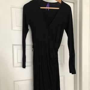 Black wrap seraphine maternity dress. Barely worn!